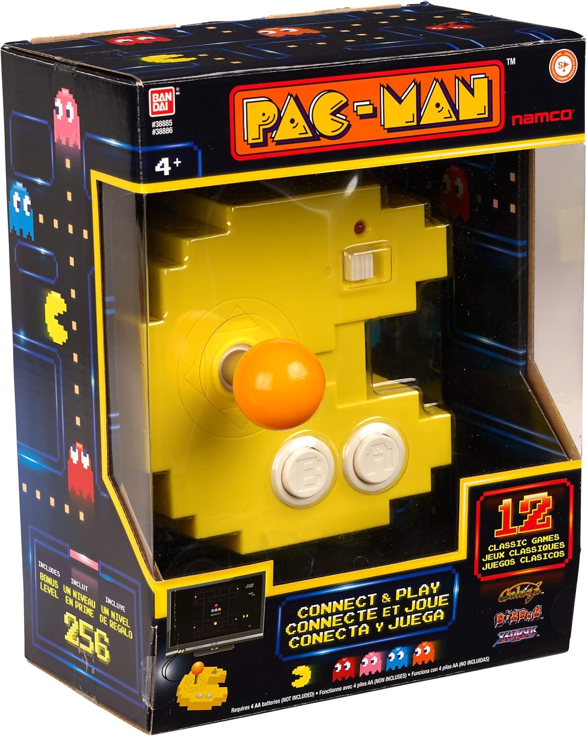 bandai pac man connect and play