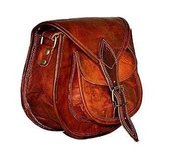 pranjals house real leather sling messenger bags for women & girls