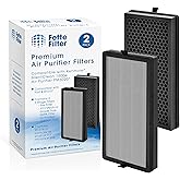 Fette Filter - KF310 True Hepa H13 Filter Set Compatible with Kenmore SilentClean1500e Air Purifier Model PM3020 with 3 Stage Filtration Part # KF310 Includes 2 Replacement Filters.