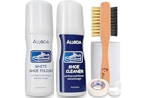 Alloda Shoe Cleaner & Shoe Whitener, Sneaker Cleaner, Shoe Cleaning Kit, One Stop Kit