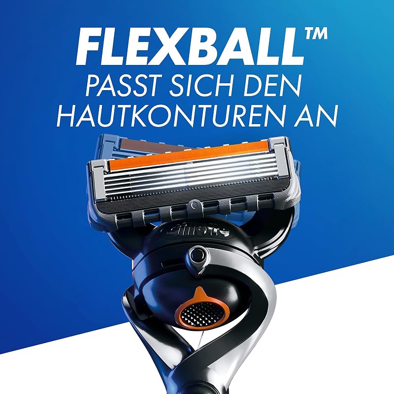 ProGlide Nassrasierer Herren Set, Rasierer + 4 Rasierklingen mit 5-fach Klinge, Geschenk für Männer