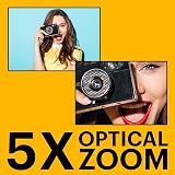 Kodak PIXPRO FZ55 16 MP Compact Camera 28mm Wide 4608x3456 Blue view 4