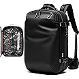 BlackVoyage Vortex Vacuum Seal Travel Backpack 60L Exapandable Air Compression System Water Resistant TSA Lock Carry-On Suitcase Luggage Black Zephyr - No Vacuum Pump