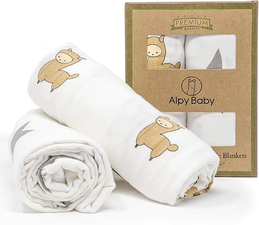 little bamboo muslin wraps
