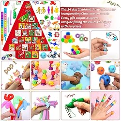 Fidget Advent Calendar 2024, 24 Days Christmas