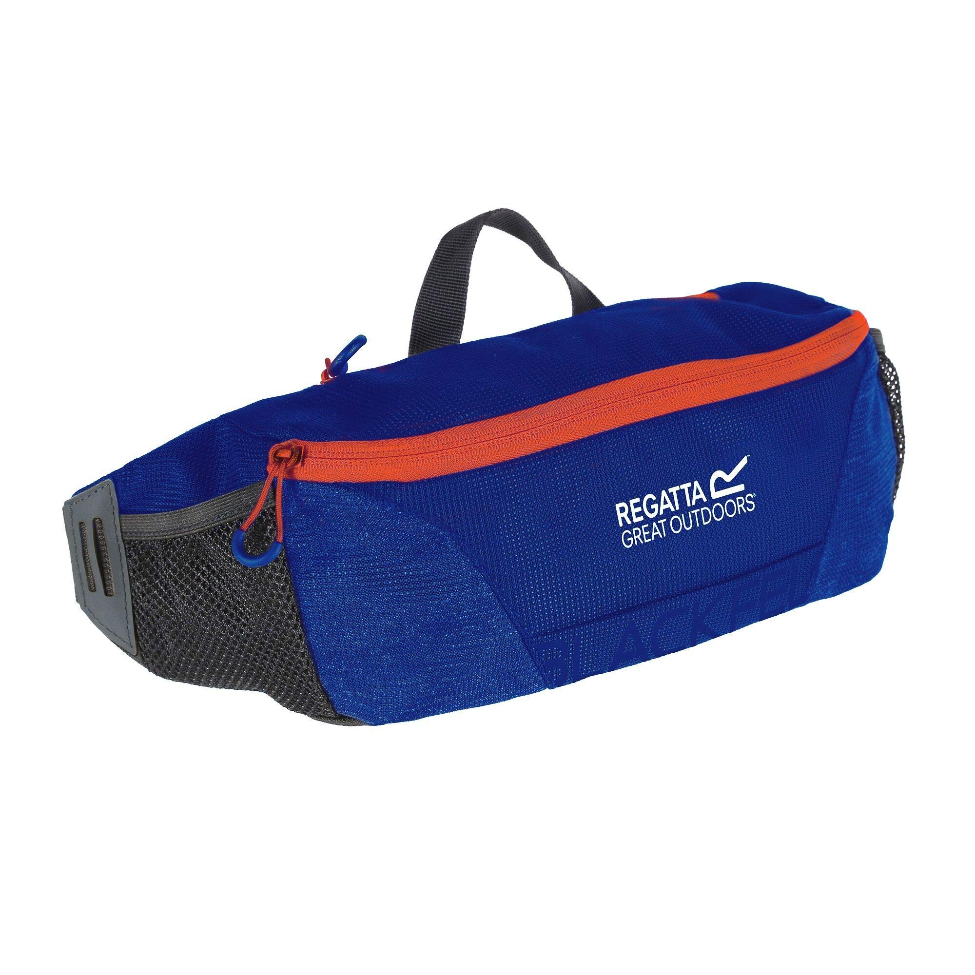 Regatta Blackfell III Hip Reflective Hardwearing Padded Travel Waist Pack - Surf Spray/Blaze, Single