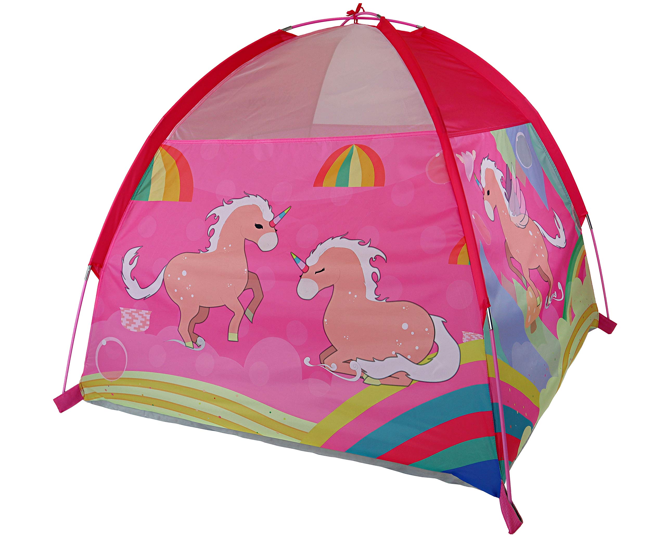 NARMAY® Play Tent Unicorn Dome Tent for Kids Indoor/Outdoor Fun - 48 x 48 x 40 inch