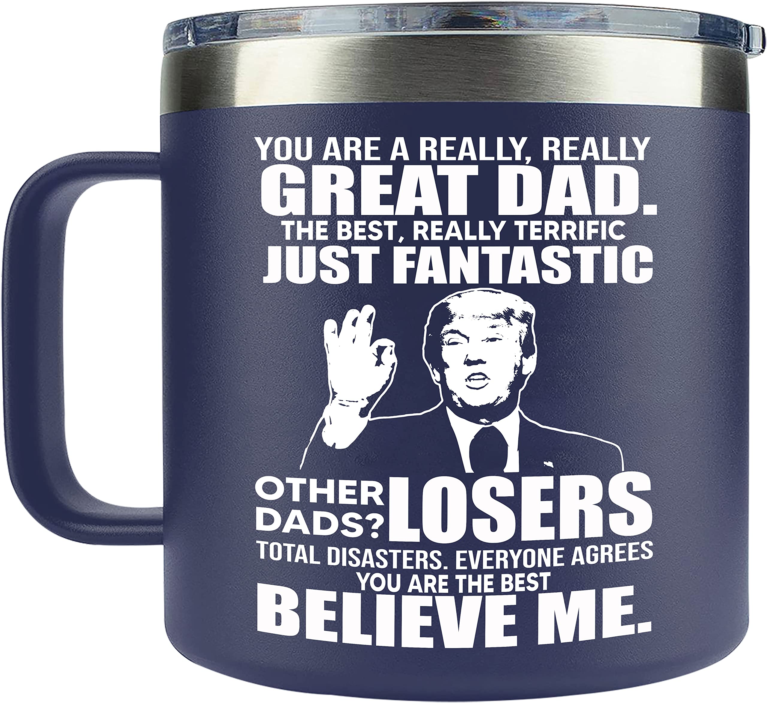 Photo 1 of Gifts for Dad from Daughter, Son - Father's Day Gifts for Dad, Men - Dads Birthday Gift Ideas, Happy Birthday gifts for Dads, Fathers - Best Dad Ever Gift, Best dad Mug, 14 Oz Coffee Mug for dad