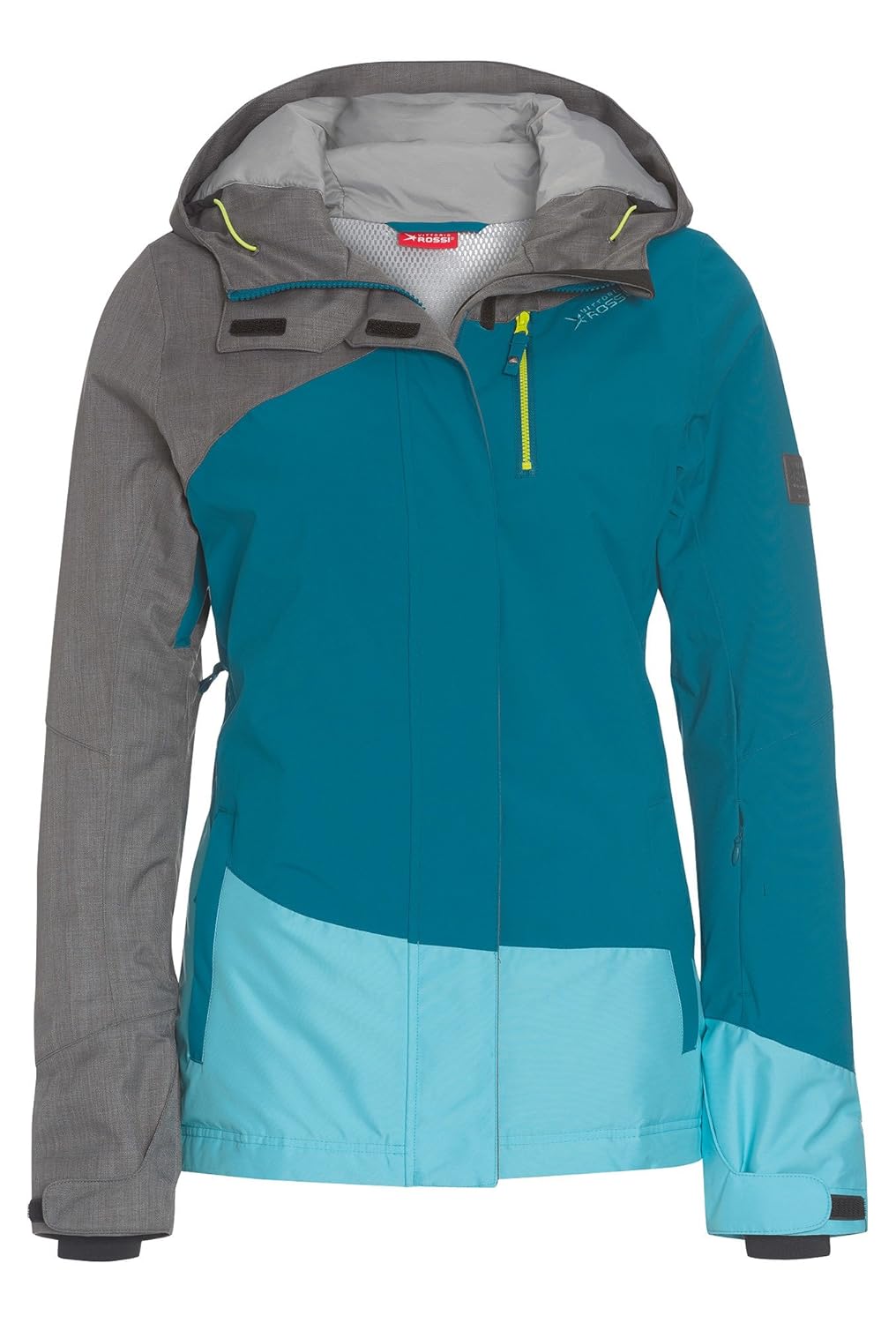 Vittorio Rossi Women's Ski Jacket with Hood - Turquoise - Large: Amazon