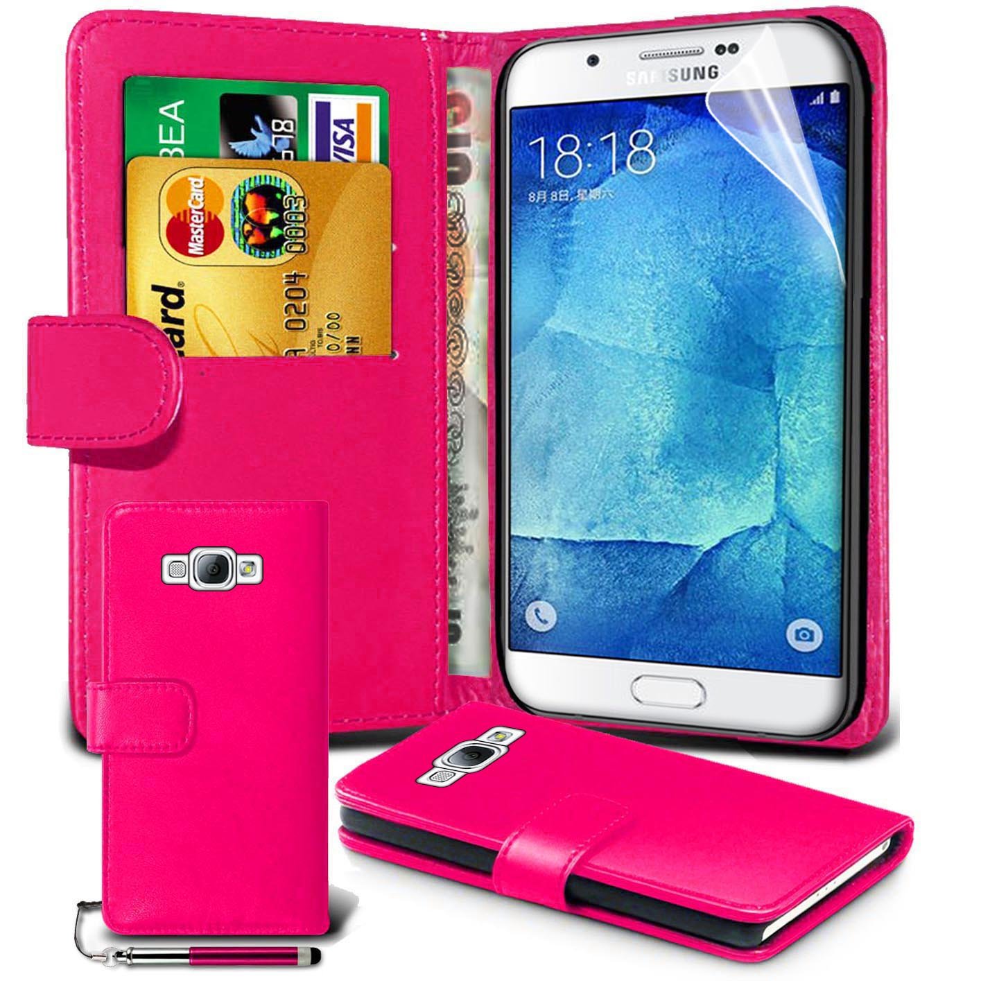 Lolo Samsung Galaxy A8 A800f Case Premium Leather Wallet Flip