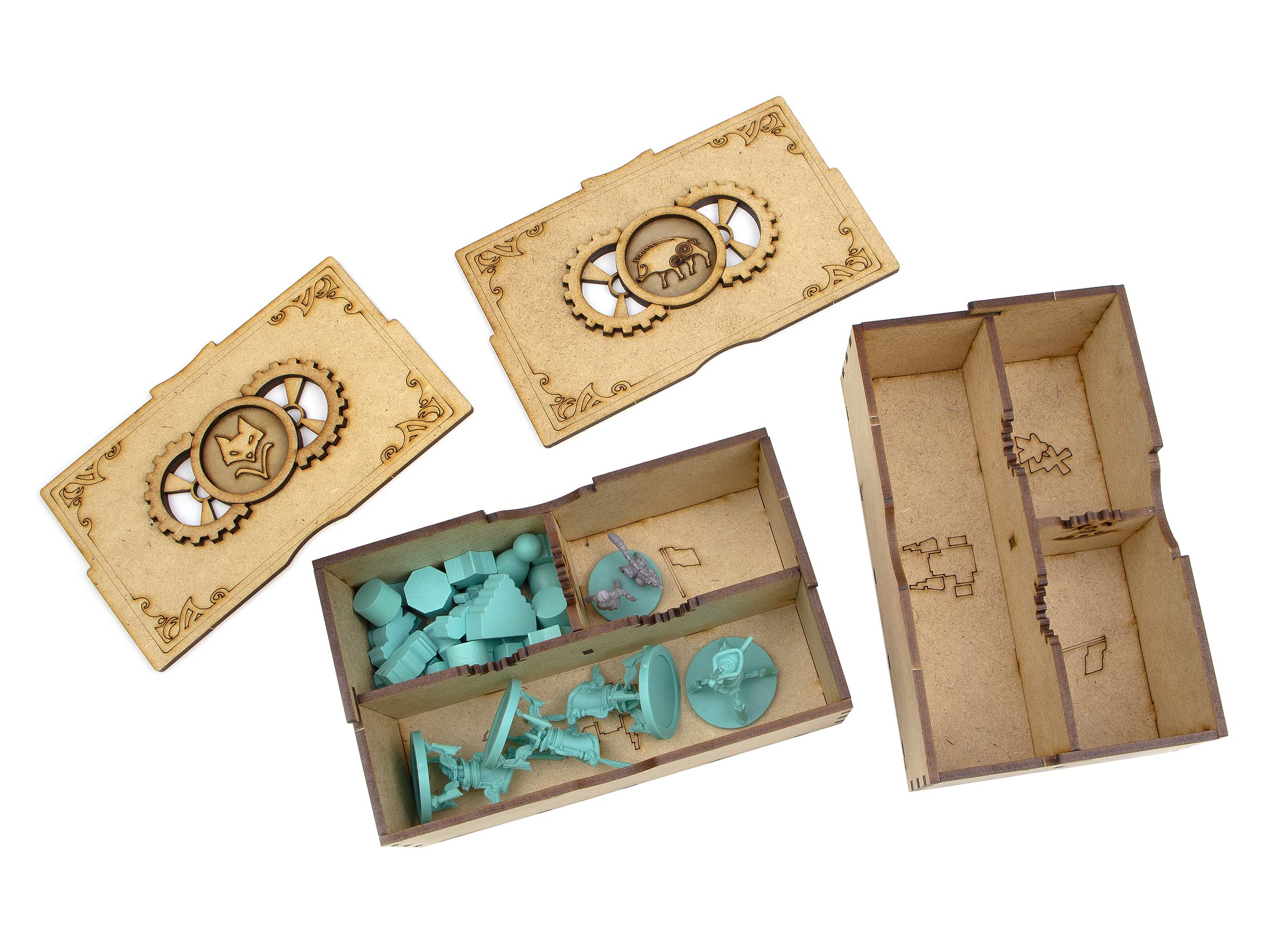 TowerRex Storage Organizer For Mysterium Storage For Mysterium Organizer Kit Token Box Card Insert