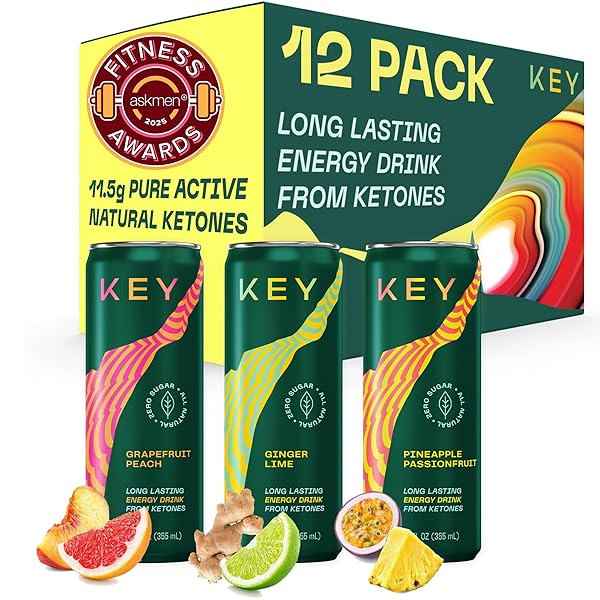 KEY KETONE ENERGY DRINK – SUGAR FREE AND...