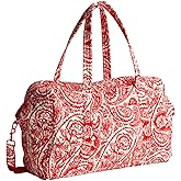 Vera Bradley Women's Miramar Weekender Travel Bag - Premium Cotton