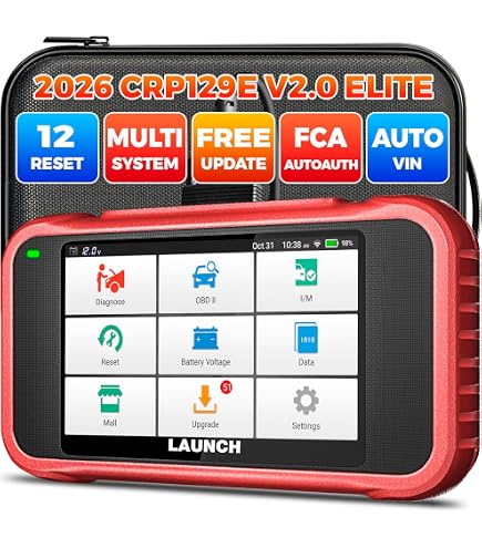 Amazon.com: LAUNCH OBD2 Scanner CRP123X V3.0 Elite,7 Resets Car