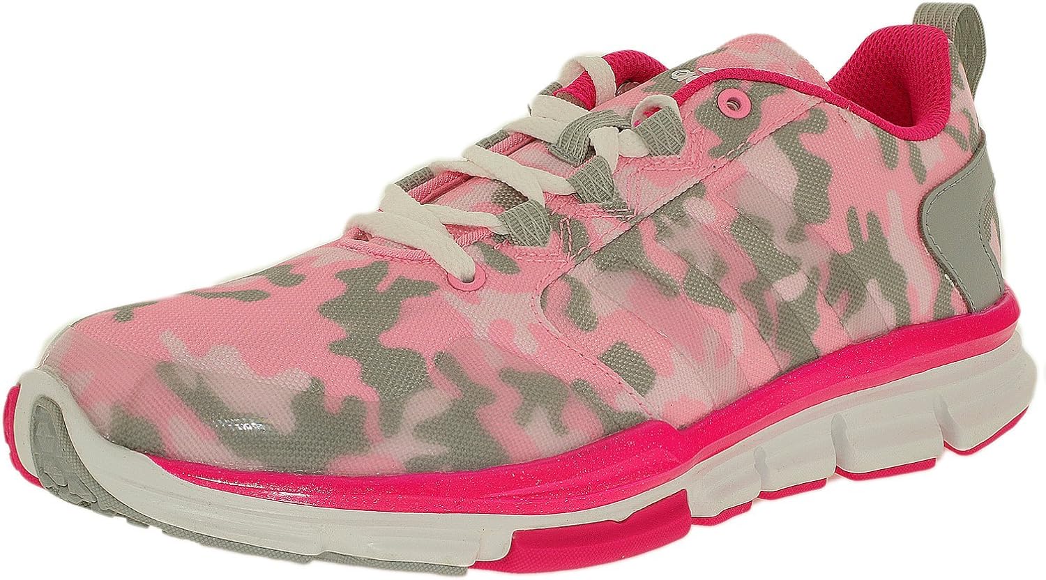 pink and red adidas trainers