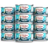 Chicken of the Sea Wild Caught Chunk White Albacore Tuna in Water, 12 oz Cans, 12-Count &ndash; High Protein 100% Classic Tuna in Water &ndash; Delicious, Easy, Nutritious Ready to Eat Meals