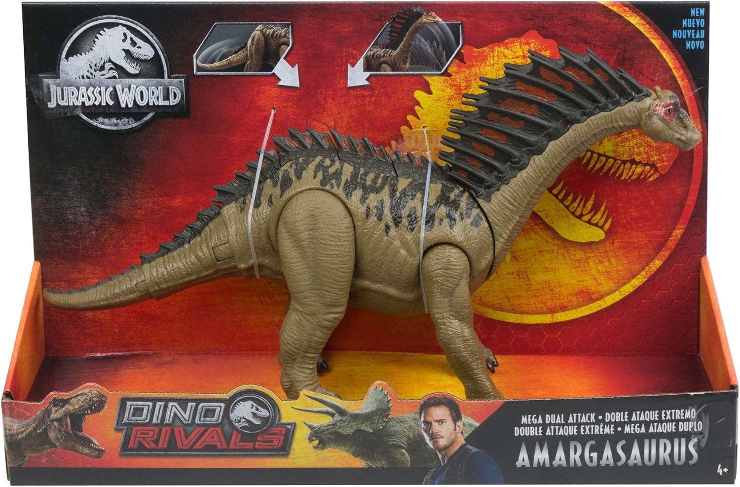 jurassic world amargasaurus toy