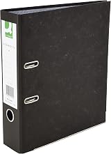 Q-Connect Lever Arch File A4 Black 70mm Capacity 10 Pack KF20001 view 5