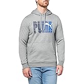 PUMA Mens Essentials Double Up Hoodie Athletic Outerwear Casual - Black