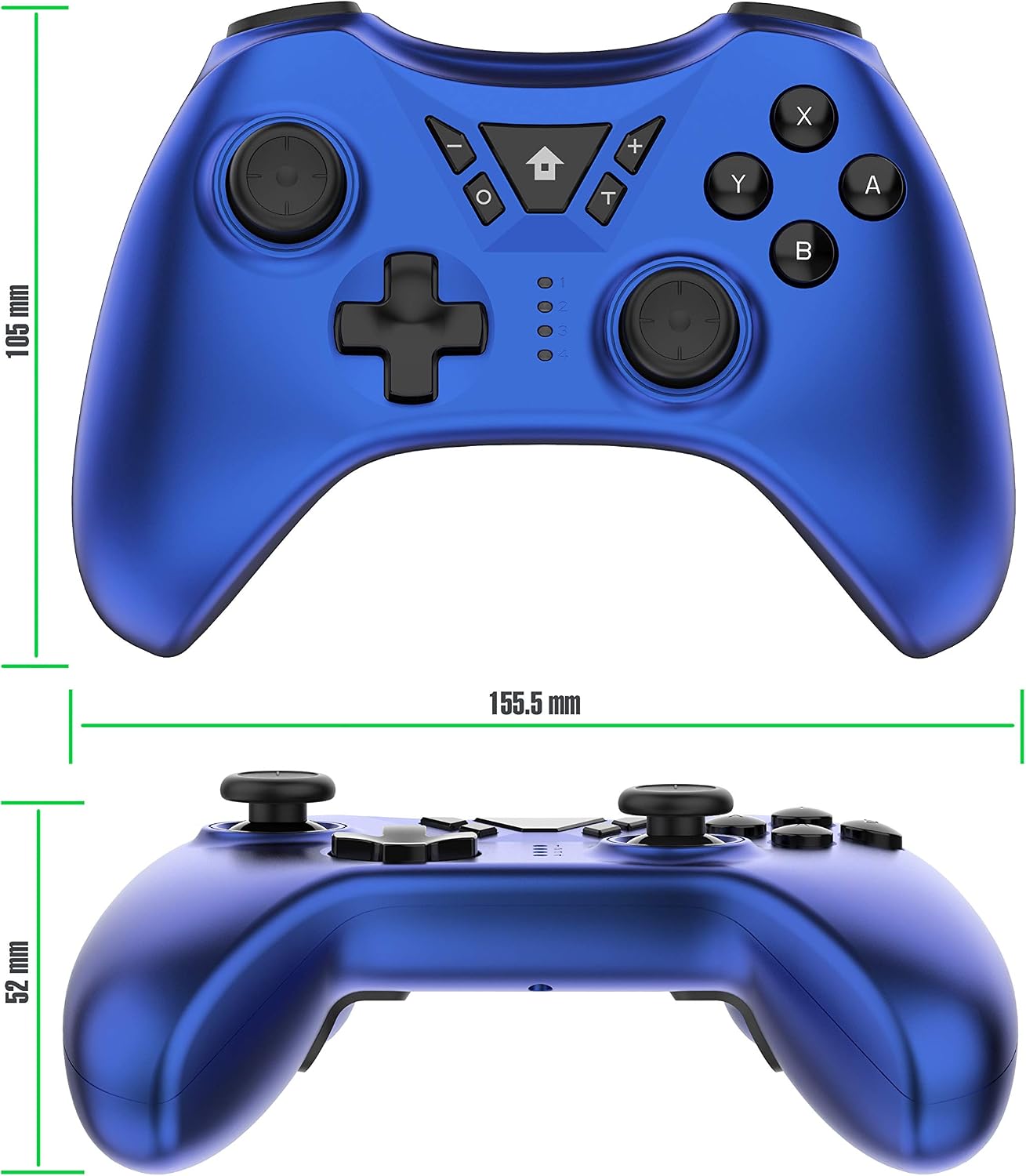 Switch Pro Controller (Blue) - BigaMart