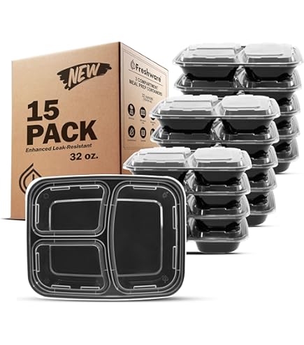 Youngever 8 Pacchetti Scatola per il Pranzo Bento, Contenitori per