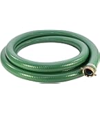 Eagle Water Pump Hose Kit - 3-inch PVC Suction & Discharge Hoses With Strainer For Trash Pumps