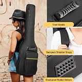 CAHAYA Electric Guitar Bag CY0226 6mm Padding Padded Backpack Black view 7