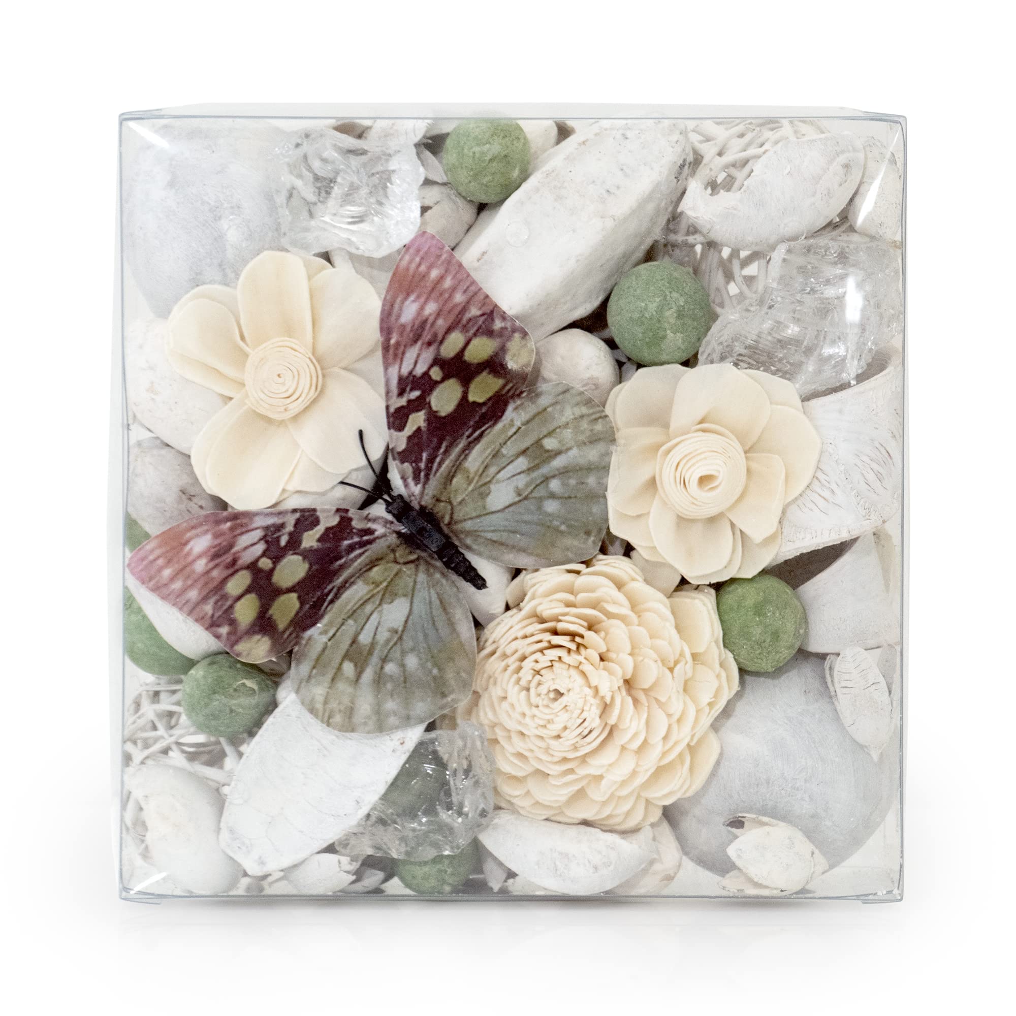 Photo 1 of ANDALUCA Maison Box Fragrance Potpourri Decorative Vase & Bowl Filler Home Décor (Paperwhite & Aloe)
