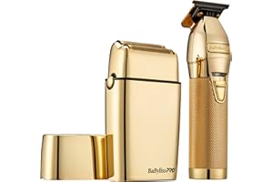 BaBylissPRO LIMITEDFX Cord/Cordless Hair Trimmer and Double Foil Hair Shaver Prepack, High-Performance Lithium-Ion Batteries for Long-Lasting Cutting