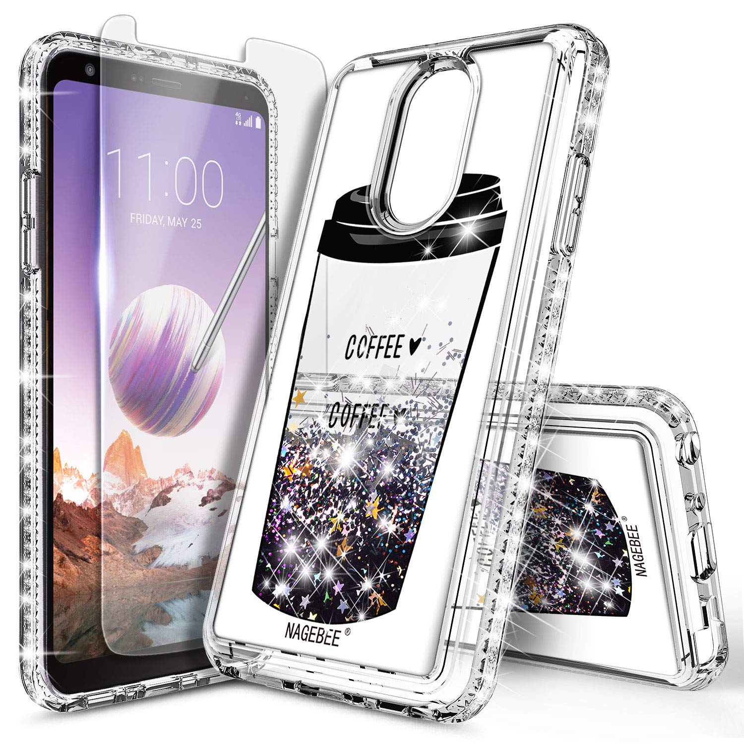 Best Liquid Floating Cell Phone Case For Lg Stylo 3