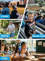 Dr.meter Ear Defenders Children, Noise Reduction 27.4 dB, Adjustable Headband view 7