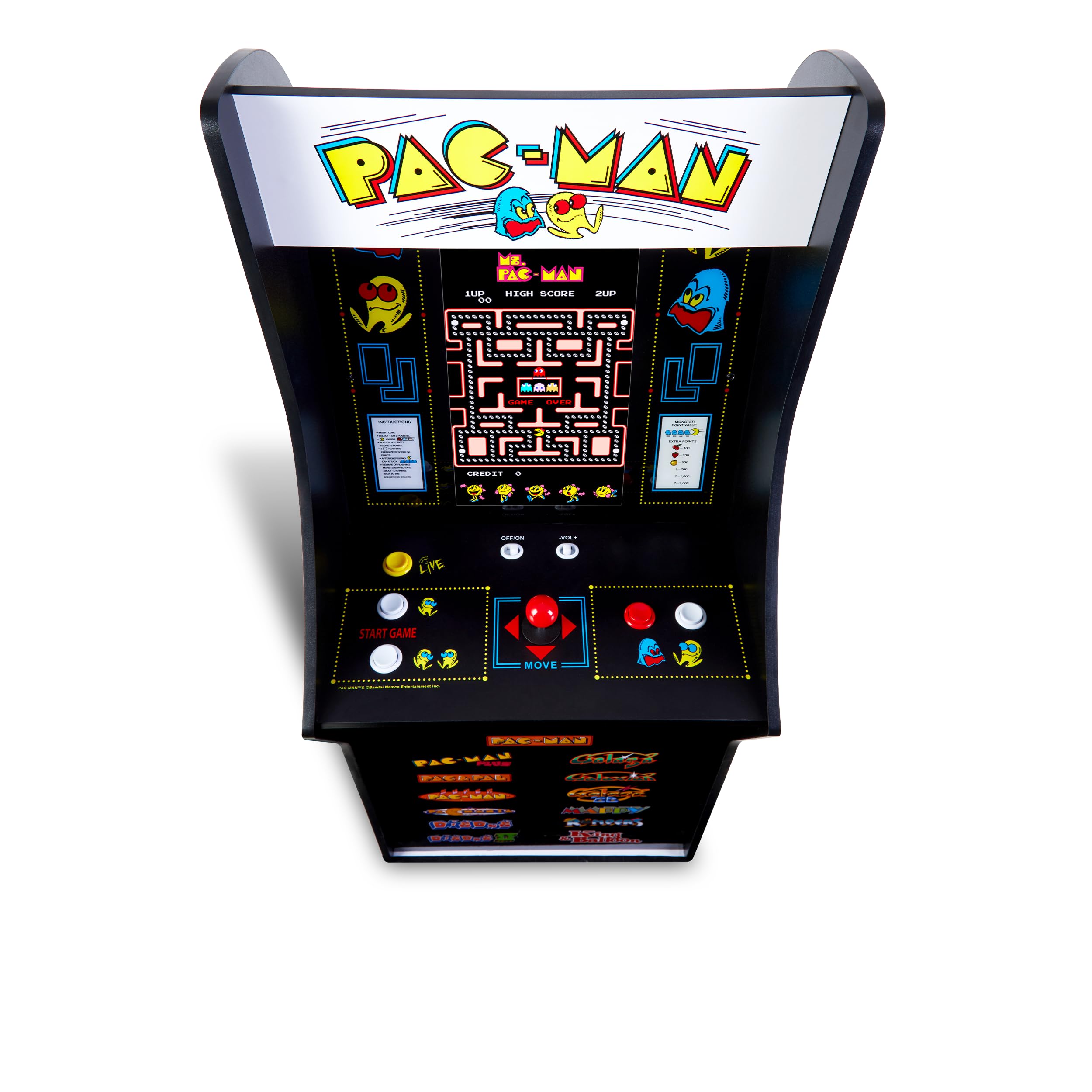 Arcade1Up PAC-MAN Classic SE (Slim Edition) 8