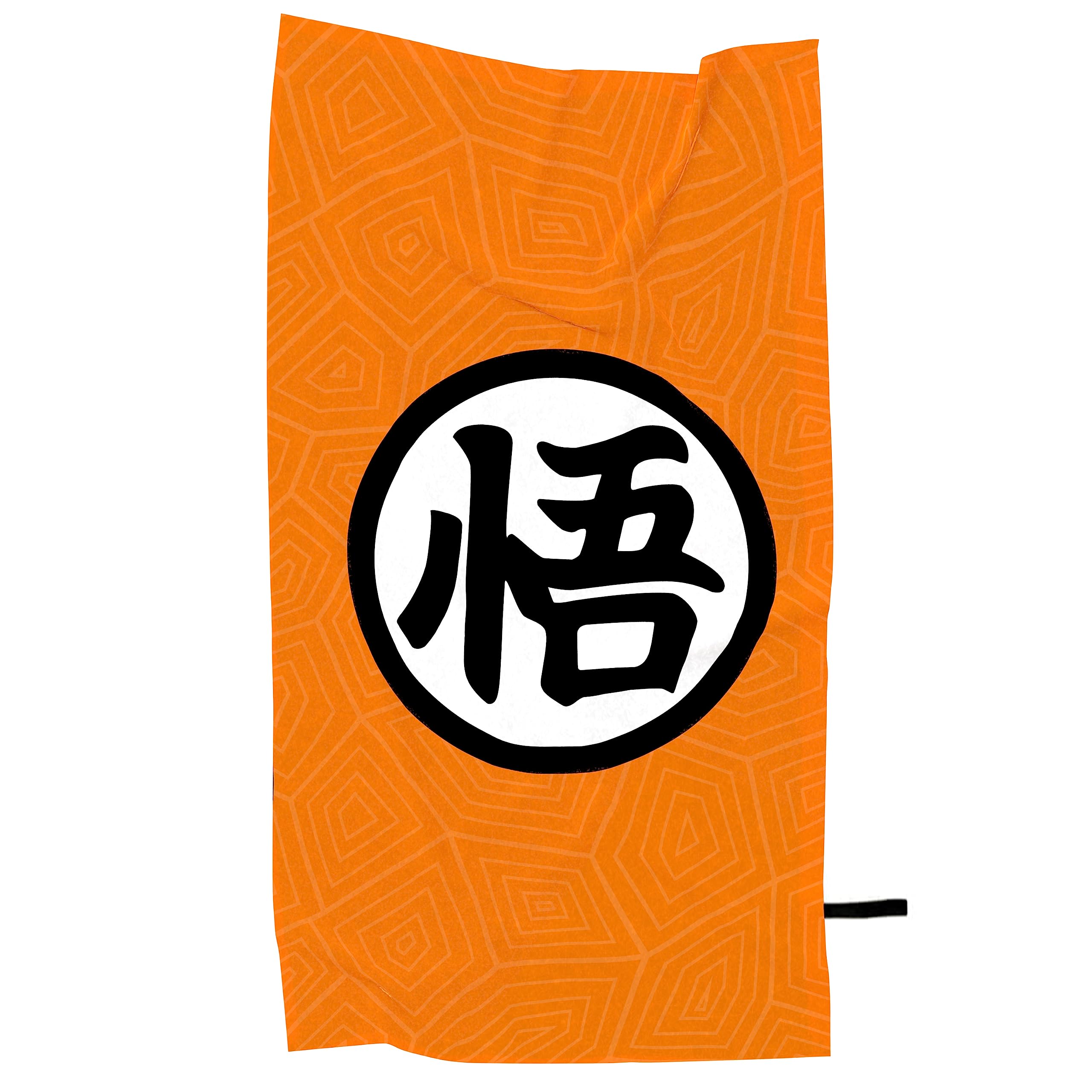 papapanda Beach towel, microfibre towel, bath towel, anime Goku, lightweight, thin, portable, 160 x 90 cm
