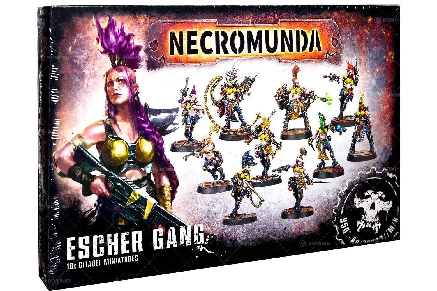 GAMES WORKSHOP 99120599004 "Necromunda Escher Gang Miniature