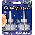 Glade PlugIns Refills Air Freshener, Scented and Essential Oils for Home and Bathroom, Fall Night Long, 1.34 Oz, 2 Count
