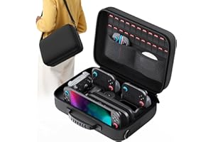 Lmcpa Storage Case for Nintendo Switch 2,Protective Hard Travel Carry Case for Switch 2 Camera,Console,Pro Controller and Oth