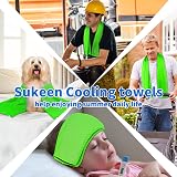Sukeen 4 Pack Cooling Towel 40x12 Ice Towel Microfiber Yoga Sport Gym view 7
