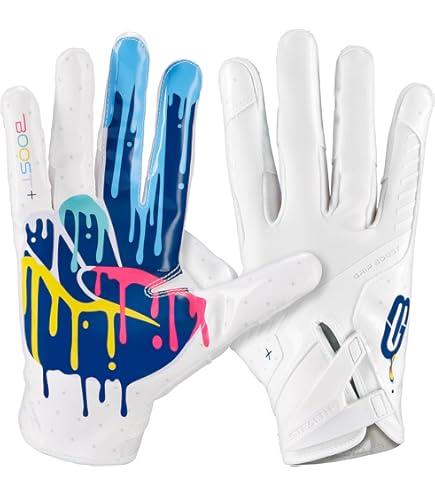 Amazon.com : Grip Boost DNA 2.0 Football Gloves with Engineered