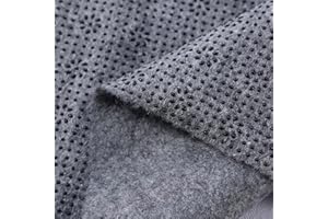 Yushen Antislip Vinyl Tufting Cloth Final Backing Fabric Non Slip Rug Pad with Plum Blossom Pattern for Carpets Rug Making Tufting Cushion Punch Needle 70 x 39 Inch