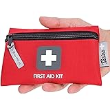 Small First Aid Kit – 66 Pieces – Small and Light Bag - Packed with Medical Supplies for Emergency, Survival, Hiking, Backpac