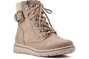 CLIFFS BY WHITE MOUNTAIN Women's Hearty Cushioned Hiker Ankle Boots