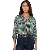 NYDJ womens Pintuck Blouse