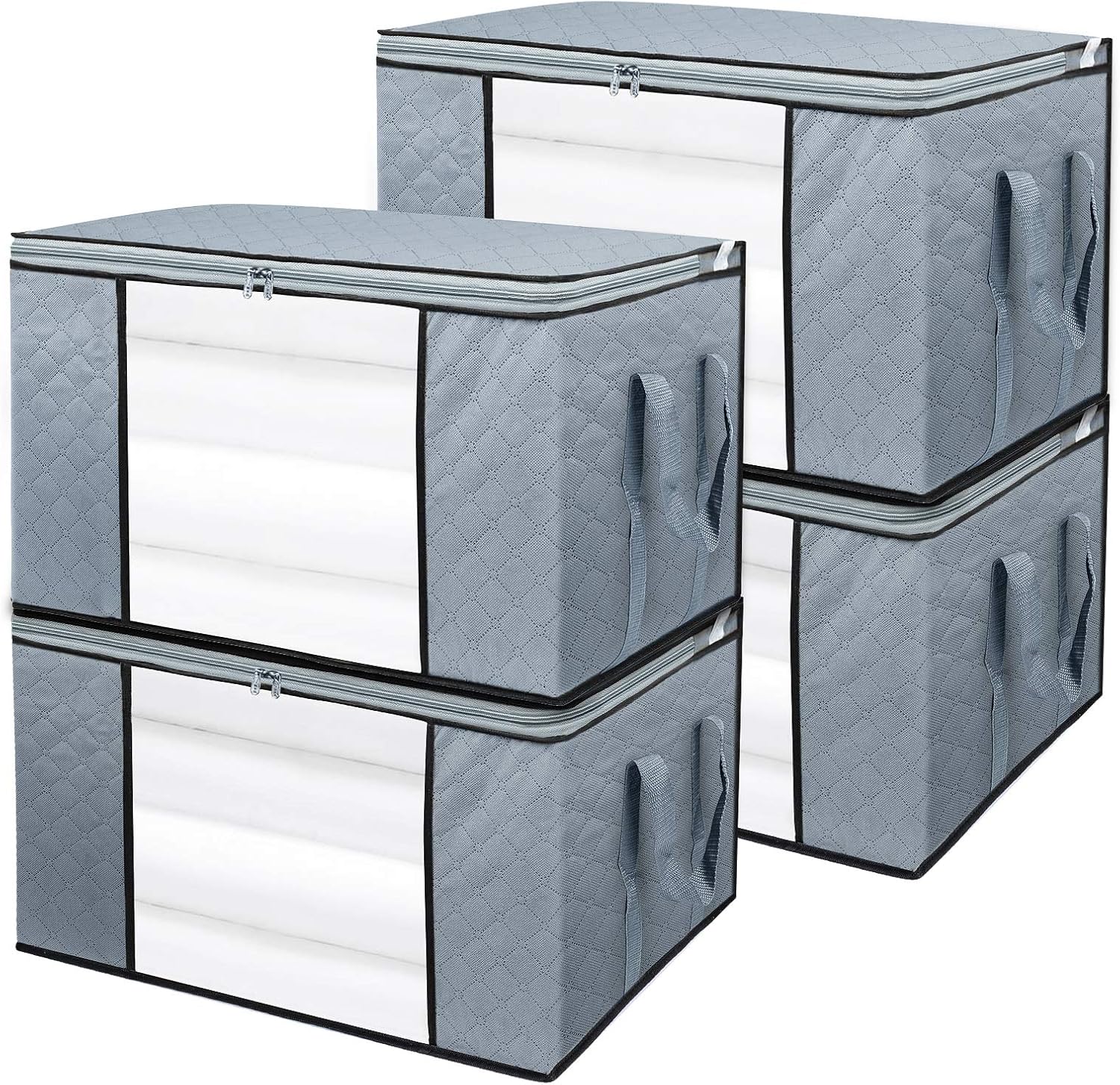 BoxLegend Clothes Storage Bag Large Capacity Organizer with Reinforced