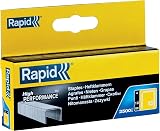 Rapid No. 13 Finewire Staples 10mm Leg 2500 Galvanised Steel Boxed