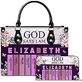 NAREDA Christian Gifts for Women Faith, Customized Christian Leather Handbag, Jesus Bag, Bible Purse, Inspirational Religious