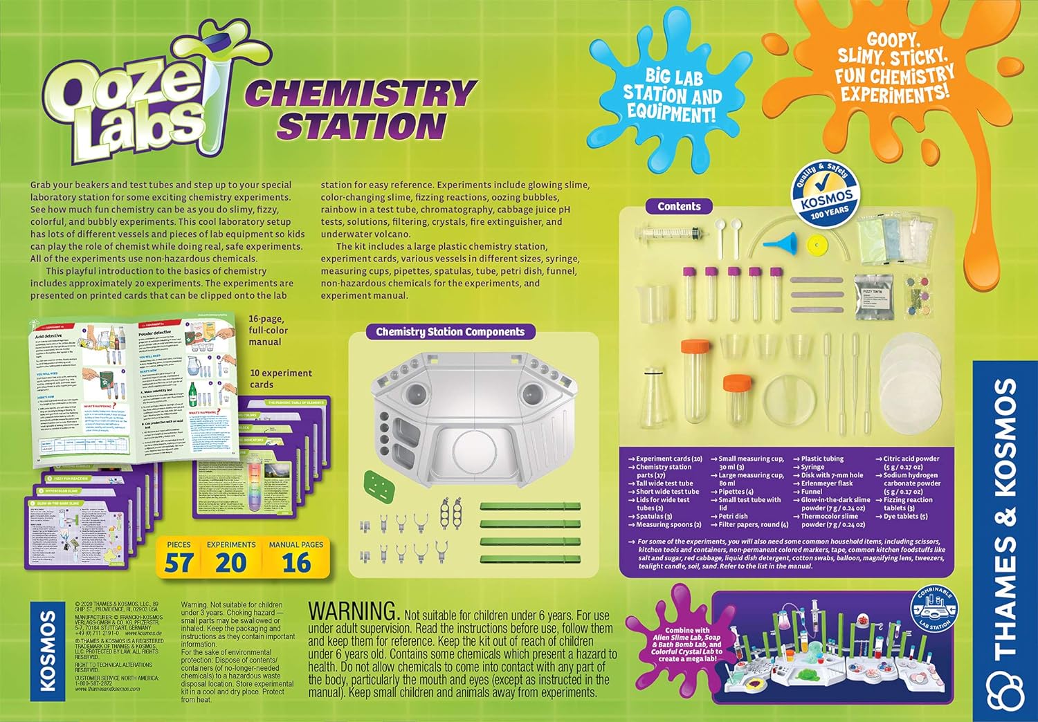 thames & kosmos ooze labs chemistry station