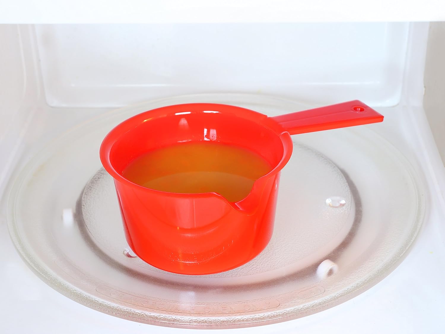 2 Good Apta para microondas Calor una Cacerola con Tapa de 600 ml ...