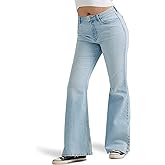 Wrangler Womens High Waisted Fierce Flare Jean