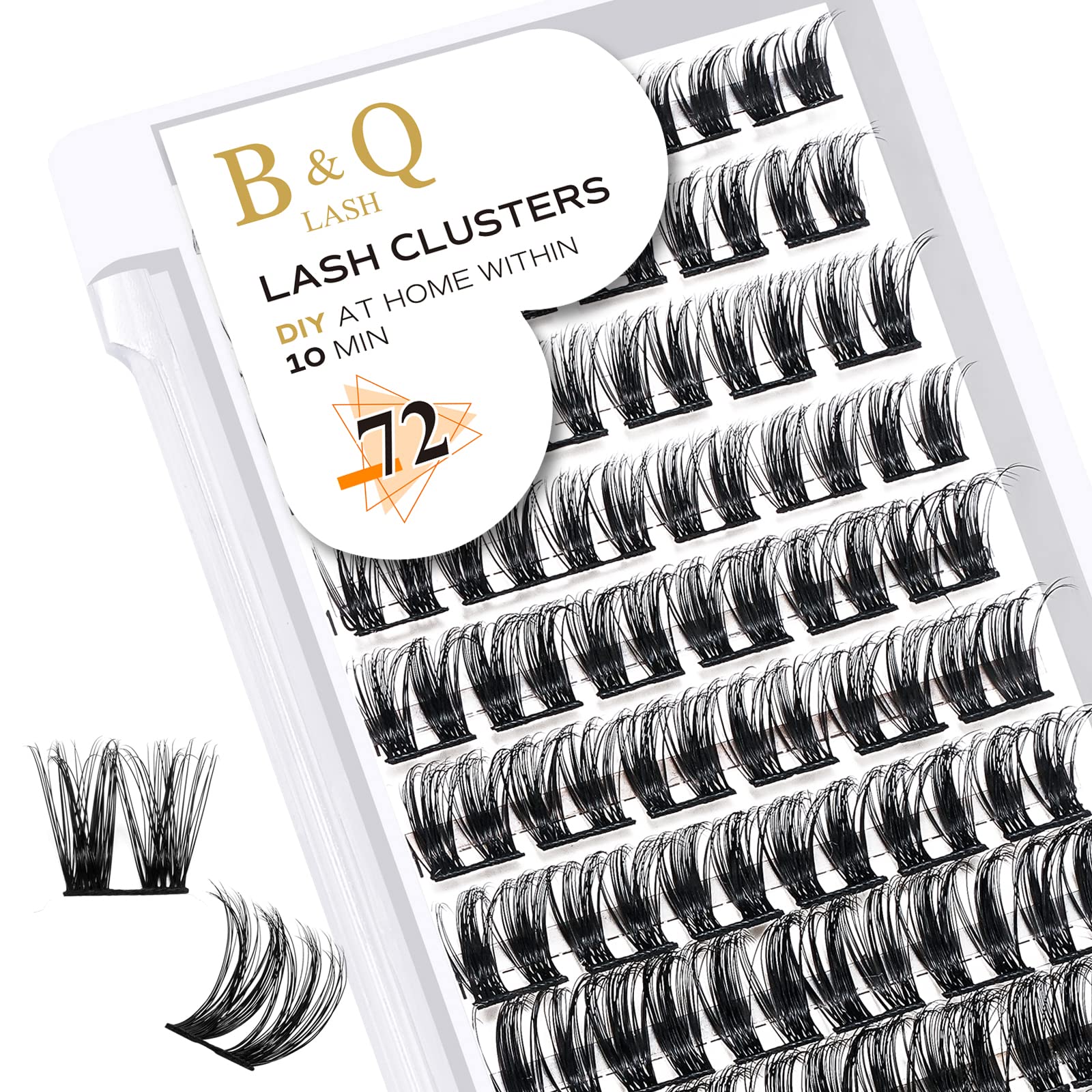 Lash Clusters B10 D Curl 12mm DIY Eyelash