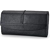 Wallets for Women Large Capacity Leather Clutch Wallet Card Organizer Women's Purse